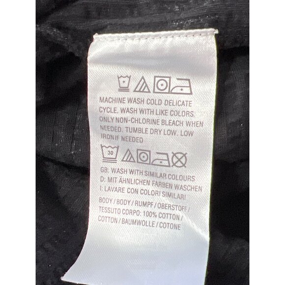 AnyBody Regular Daydreamer Knit Maxi Dress Washed Black Daisy Women Size Medium - Picture 4 of 6